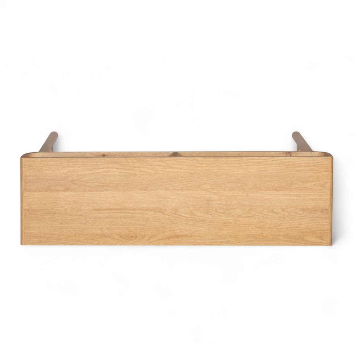 Konsola biurko EVASION drewniane dąb 120x35x76 cm Zago