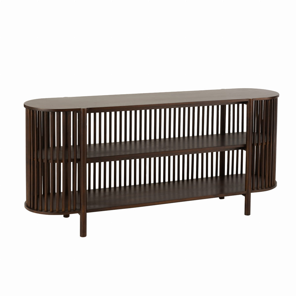 Konsola Conie drewno egzotyczne 160 cm J - LINE
