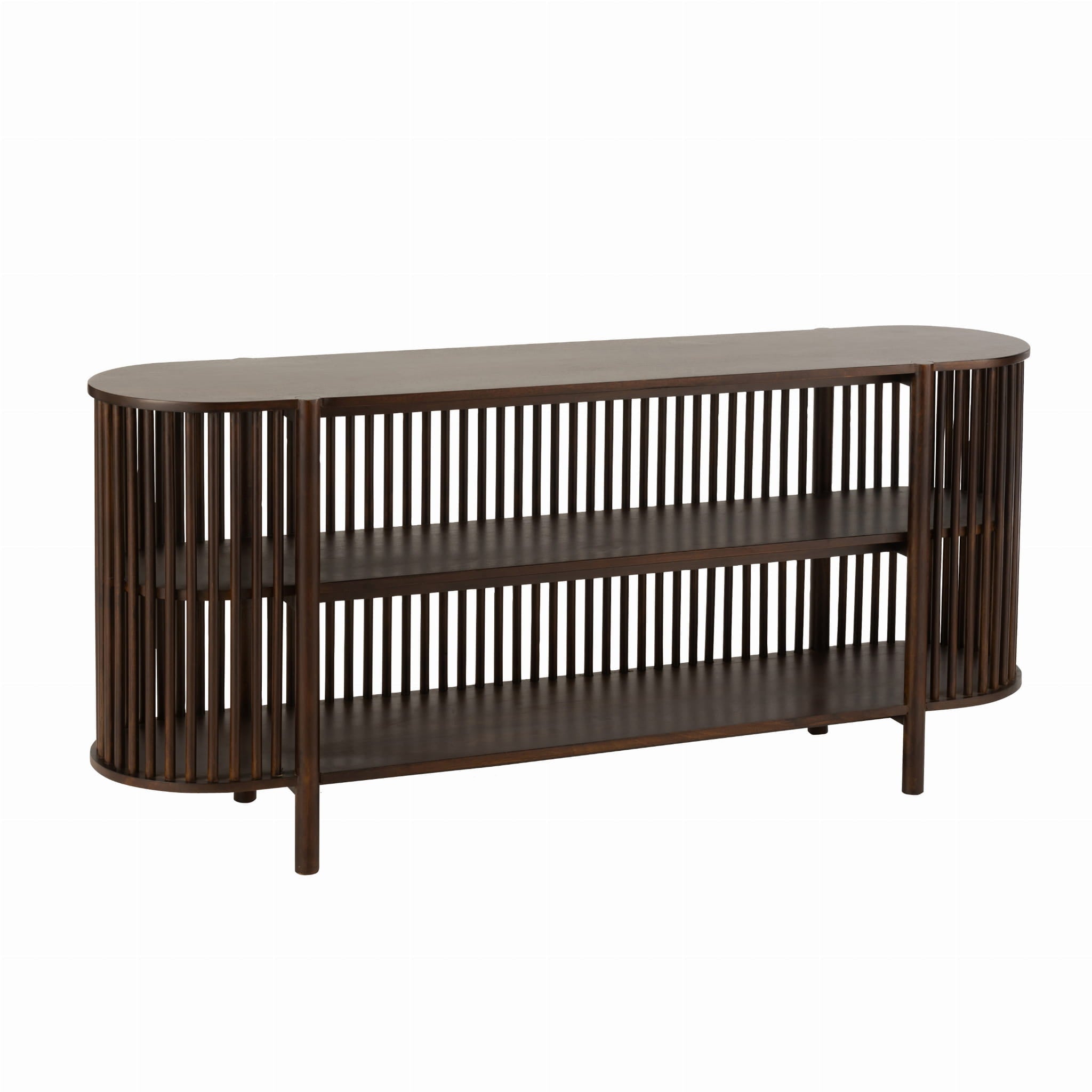 Konsola Conie drewno egzotyczne 160 cm J - LINE