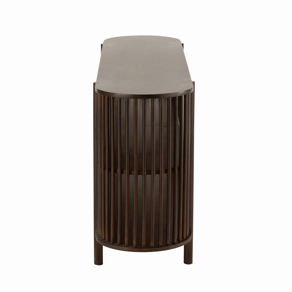 Konsola Conie drewno egzotyczne 160 cm J - LINE