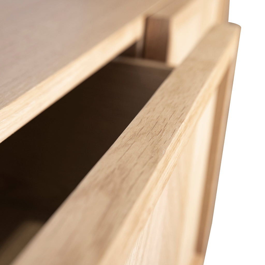 Konsola Herringbone jodełka dębowa 150 cm Hübsch