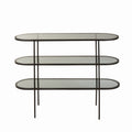 Konsola metalowa Maren 3 półki 100x30x80 cm J - LINE