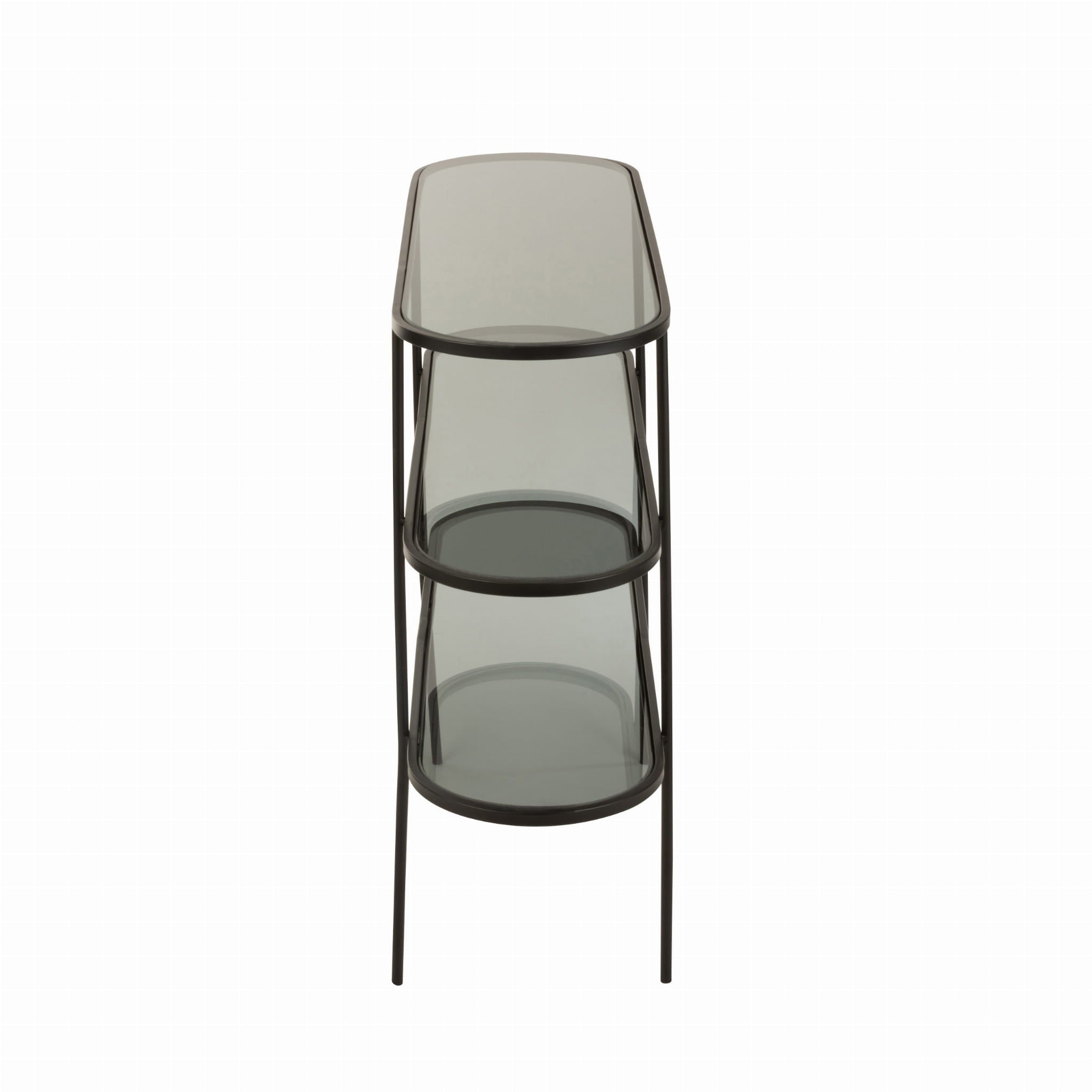 Konsola metalowa Maren 3 półki 100x30x80 cm J - LINE