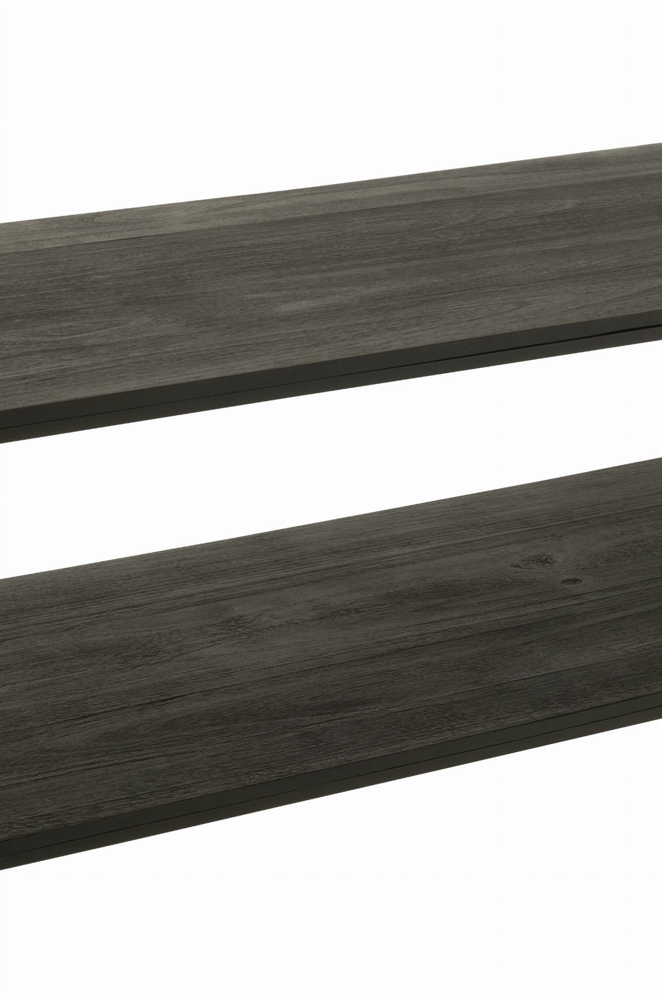Konsola NOCTA z drewna tekowego metalowa 140x80 cm J - LINE