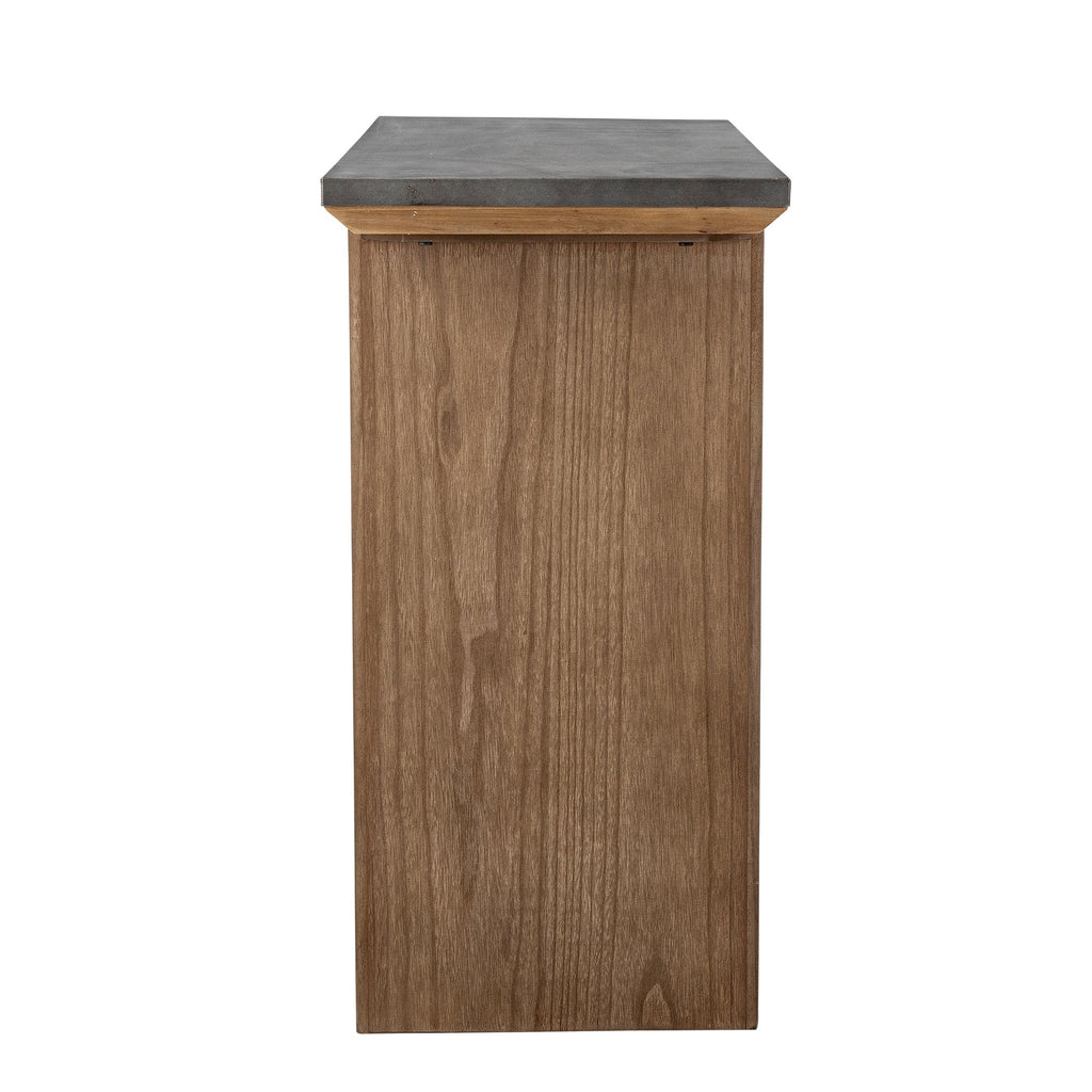 Konsola RIVA drewno blacha 110x40x80 cm Bloomingville