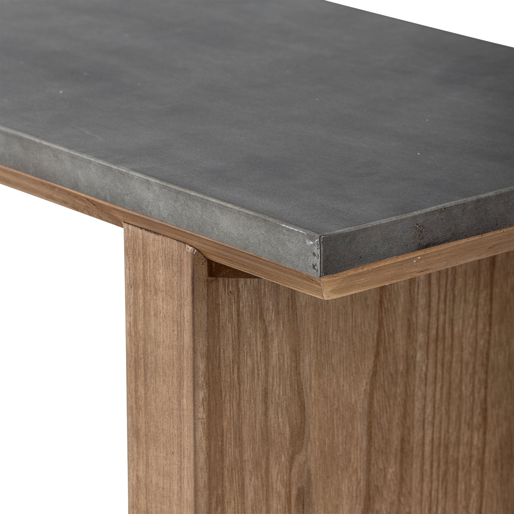 Konsola RIVA drewno blacha 110x40x80 cm Bloomingville