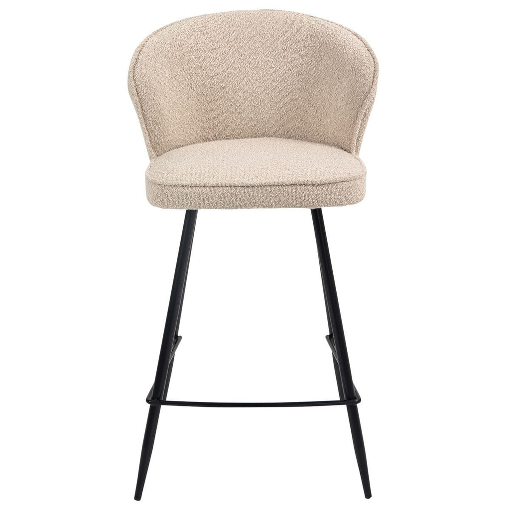 Krzesło barowe Artis boucle siedzisko 65 cm Zago