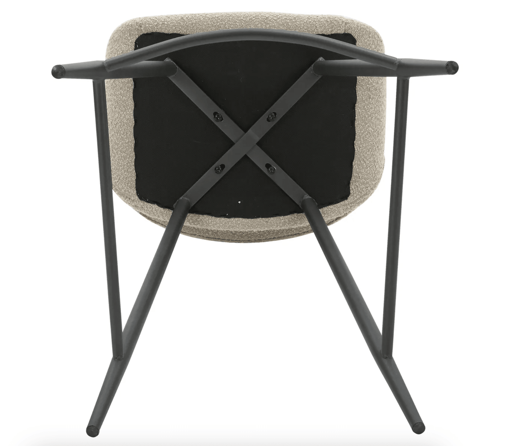 Krzesło barowe Esmee boucle siedzisko 65 cm Zago