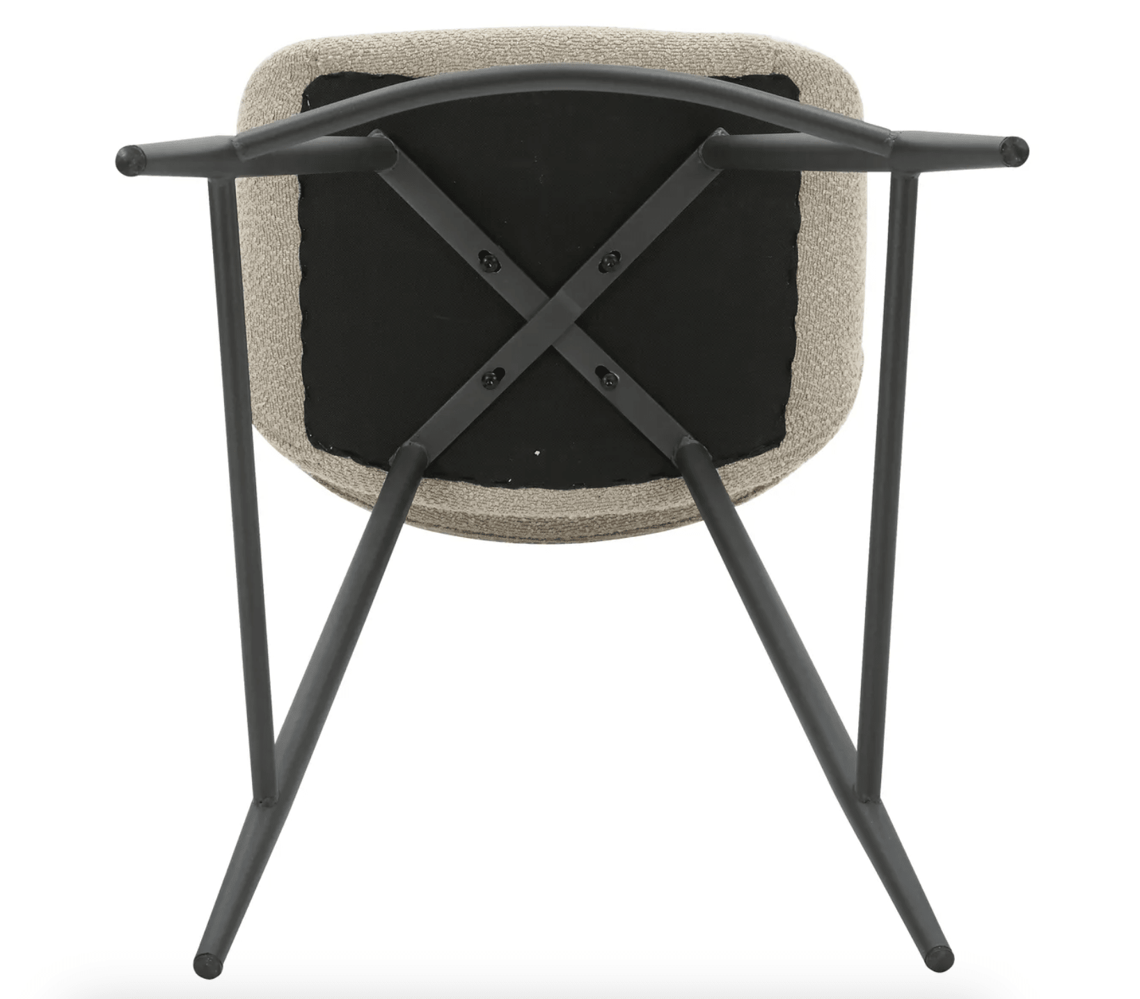 Krzesło barowe Esmee boucle siedzisko 65 cm Zago