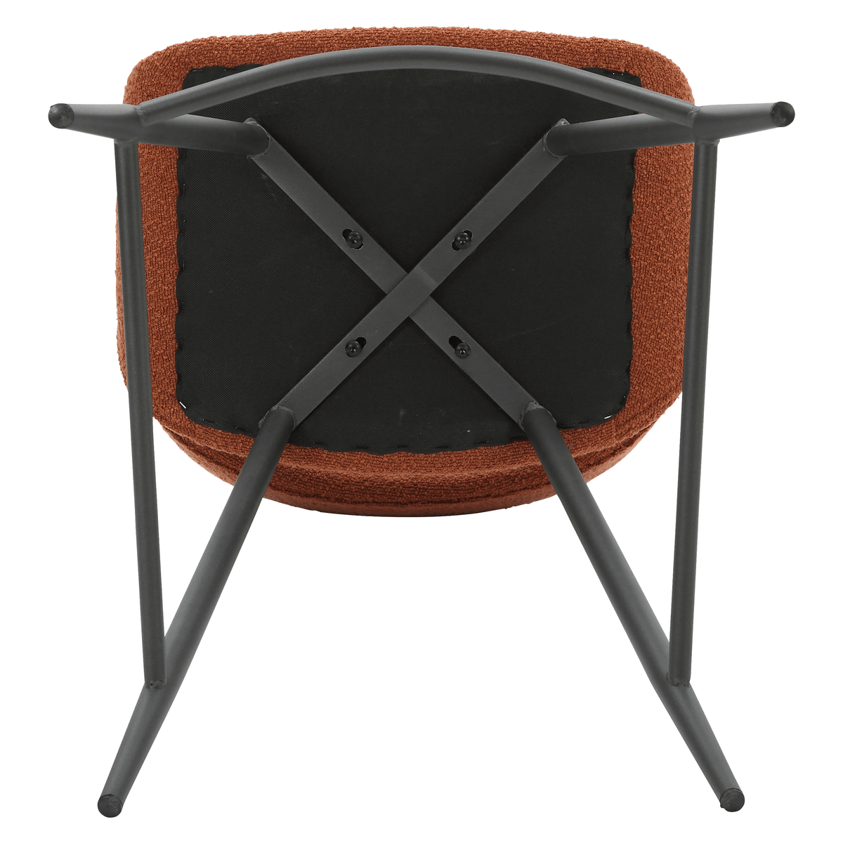 Krzesło barowe Esmee boucle siedzisko 65 cm Zago
