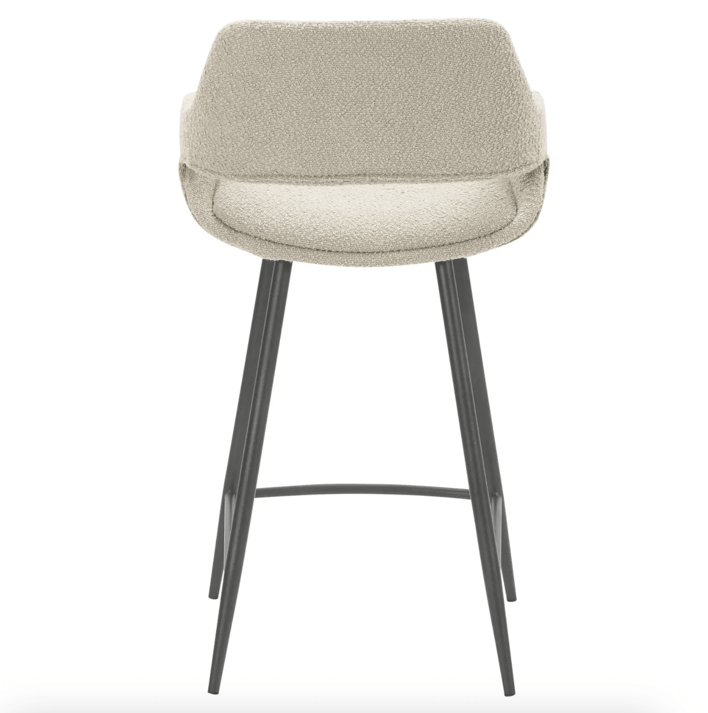 Krzesło barowe Esmee boucle siedzisko 65 cm Zago