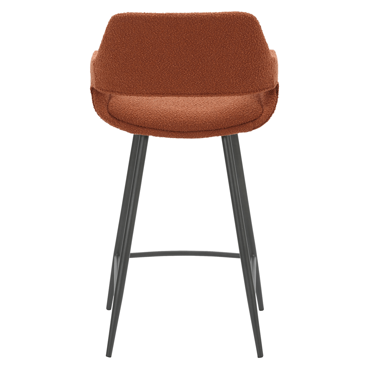 Krzesło barowe Esmee boucle siedzisko 65 cm Zago