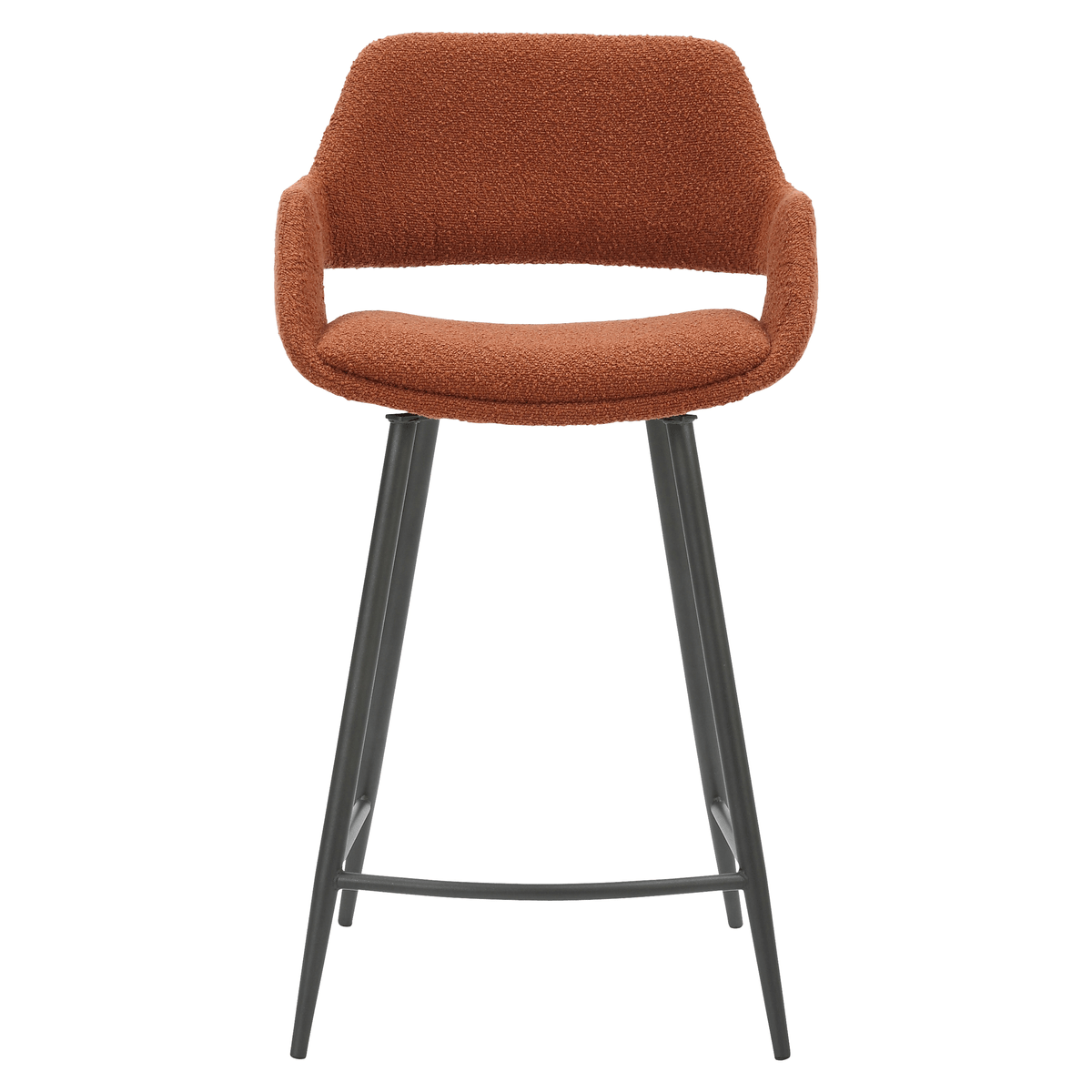 Krzesło barowe Esmee boucle siedzisko 65 cm Zago