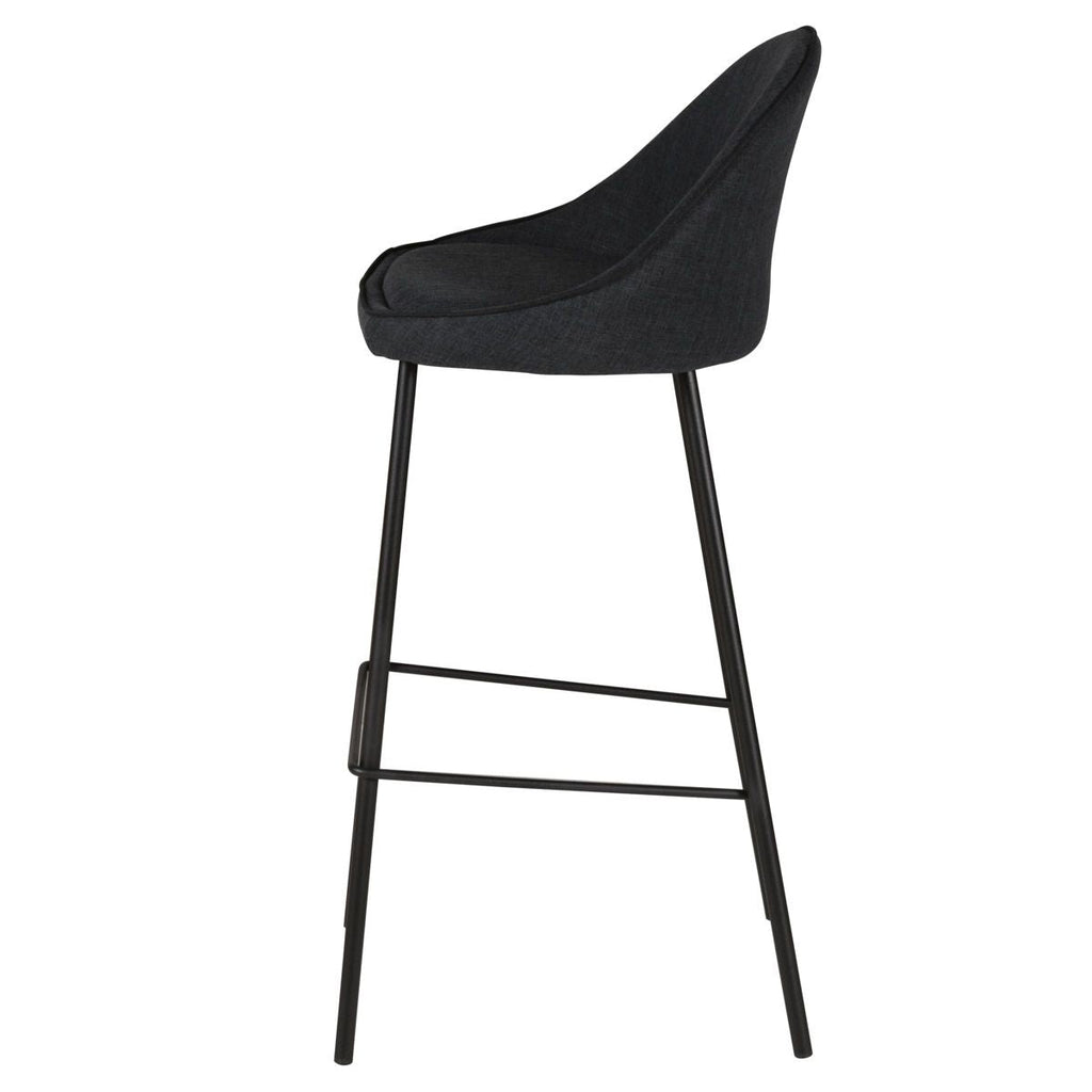 Krzesło barowe Maya ciemnoszare 75cm Zago