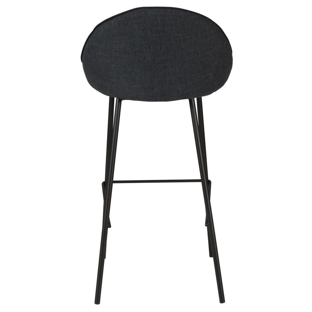 Krzesło barowe Maya ciemnoszare 75cm Zago