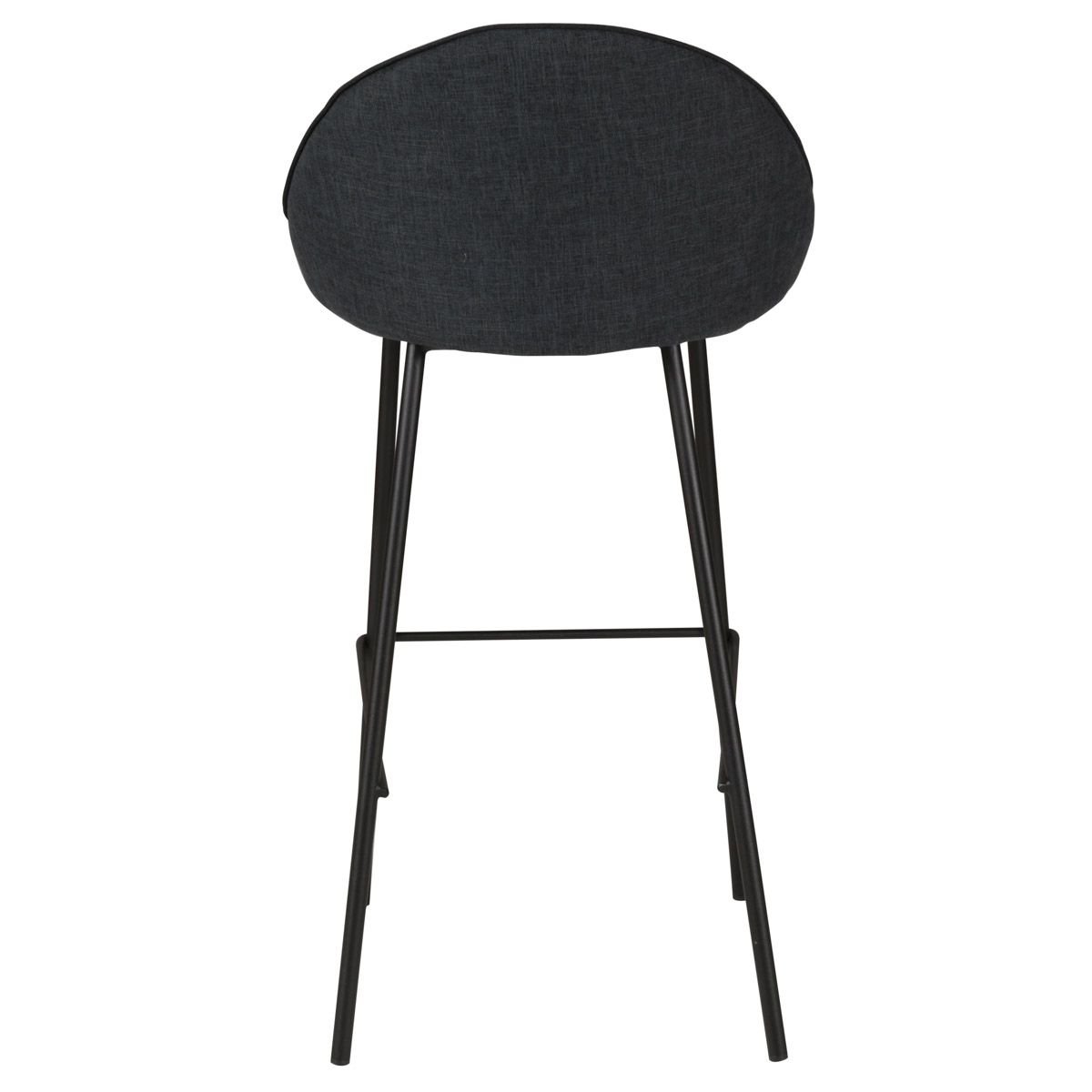 Krzesło barowe Maya ciemnoszare 75cm Zago