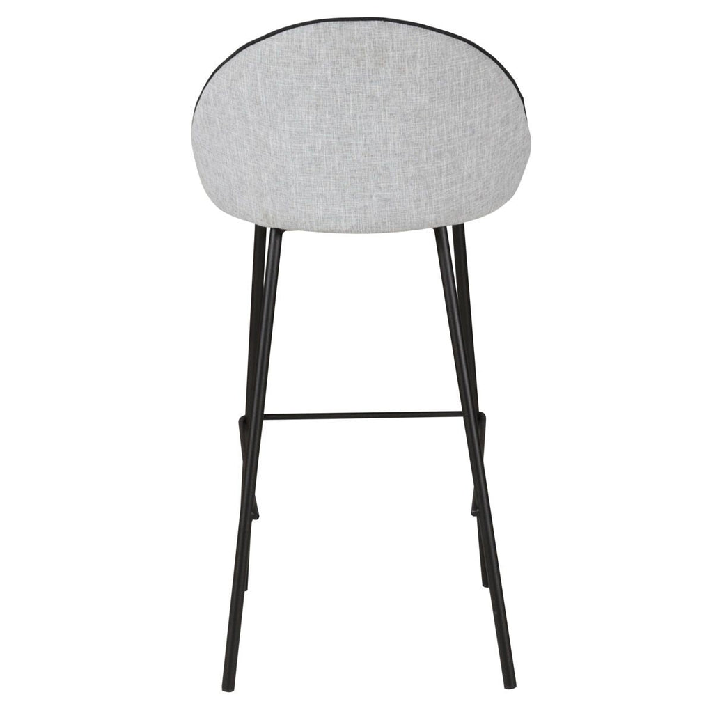 Krzesło barowe Maya jasnoszare 75cm Zago