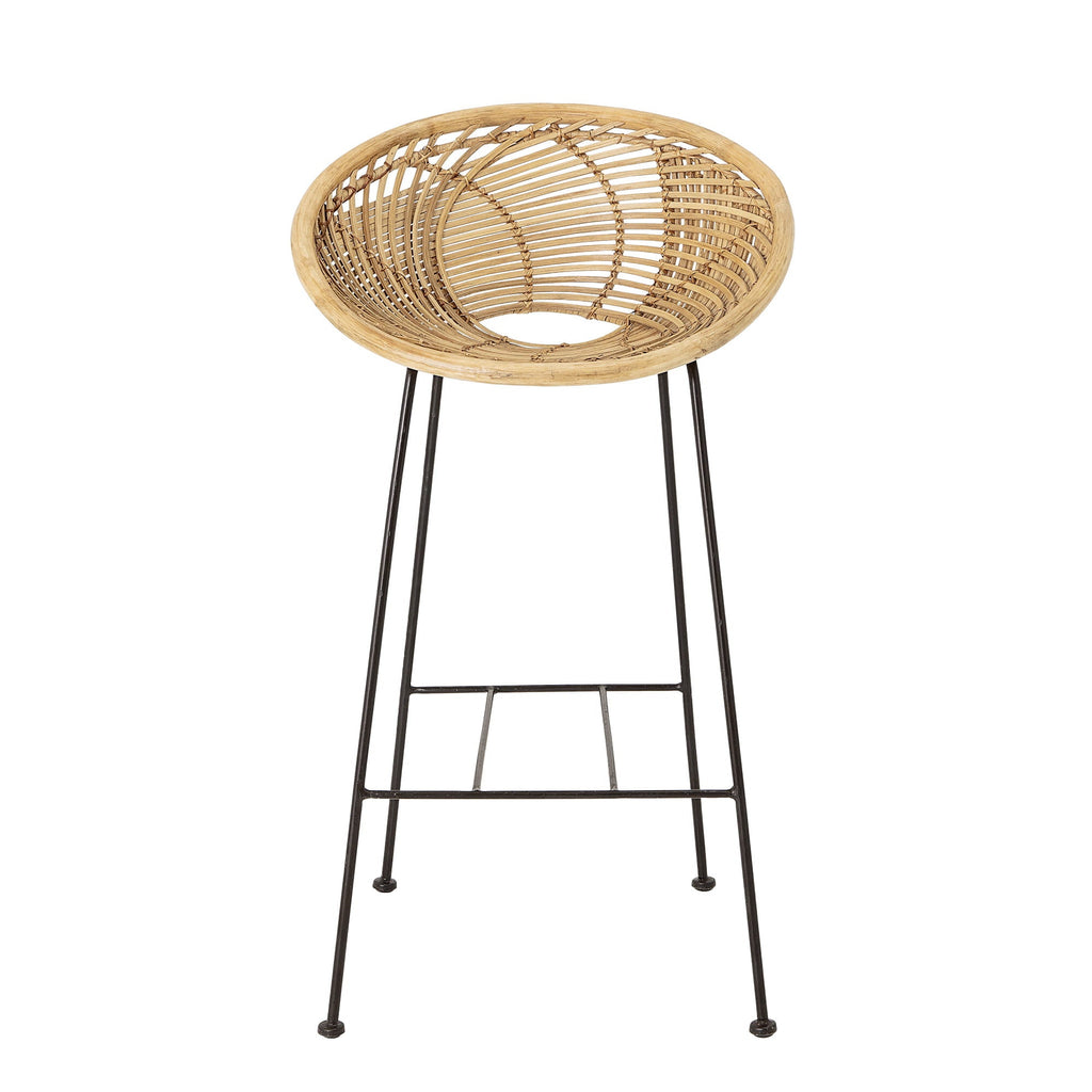 Krzesło barowe Yonne naturalny rattan Bloomingville