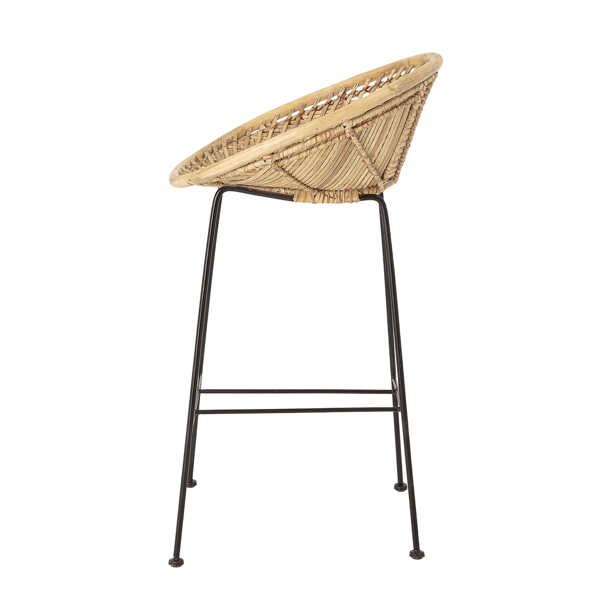 Krzesło barowe Yonne naturalny rattan Bloomingville