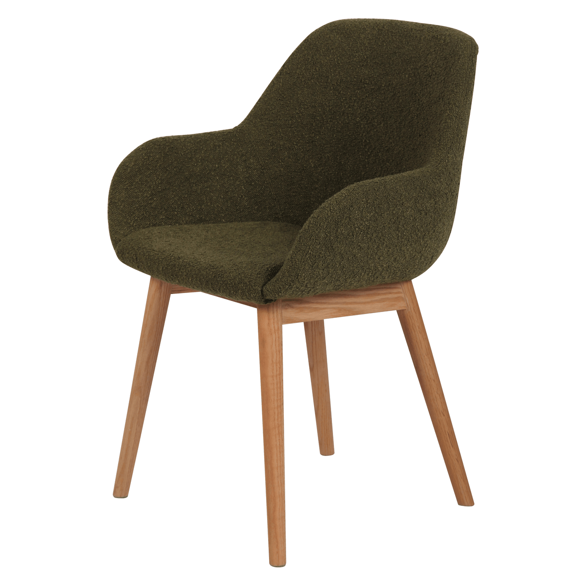 Krzesło do jadalni Altea boucle khaki Zago