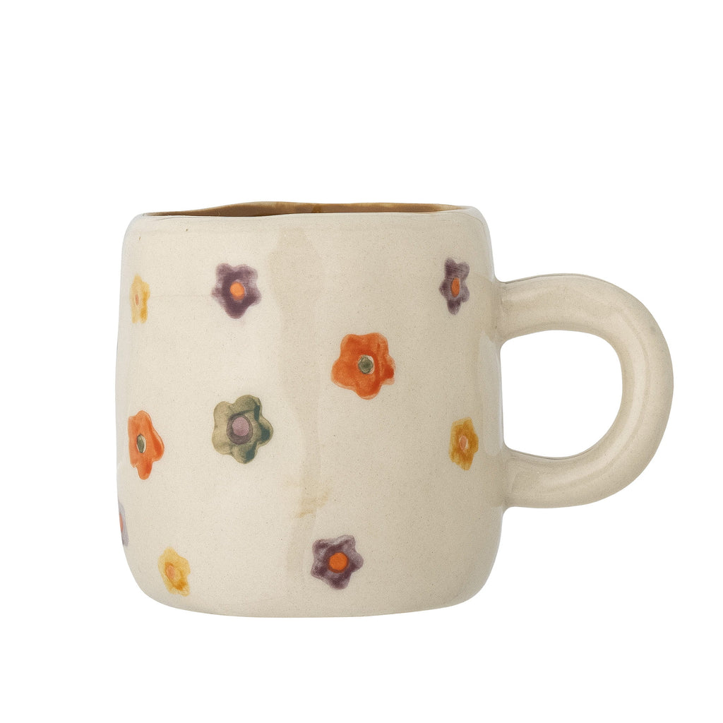 Kubek Addy kwiatki 130 ml ø5,5x6,5 cm dziecięcy / espresso Bloomingville