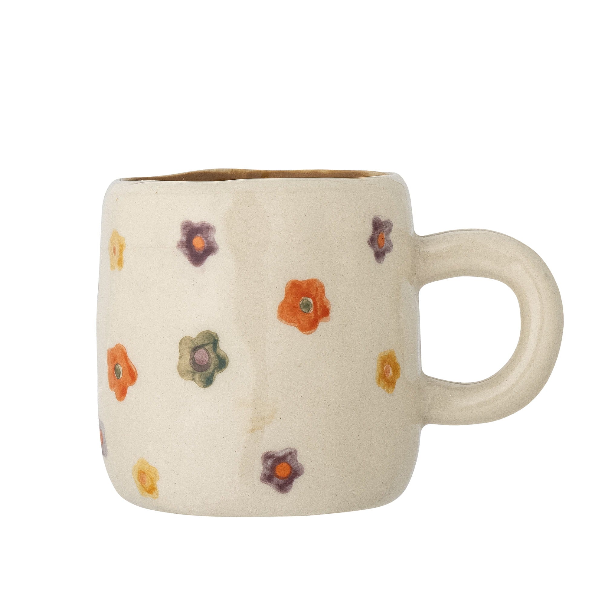 Kubek Addy kwiatki 130 ml ø5,5x6,5 cm dziecięcy / espresso Bloomingville