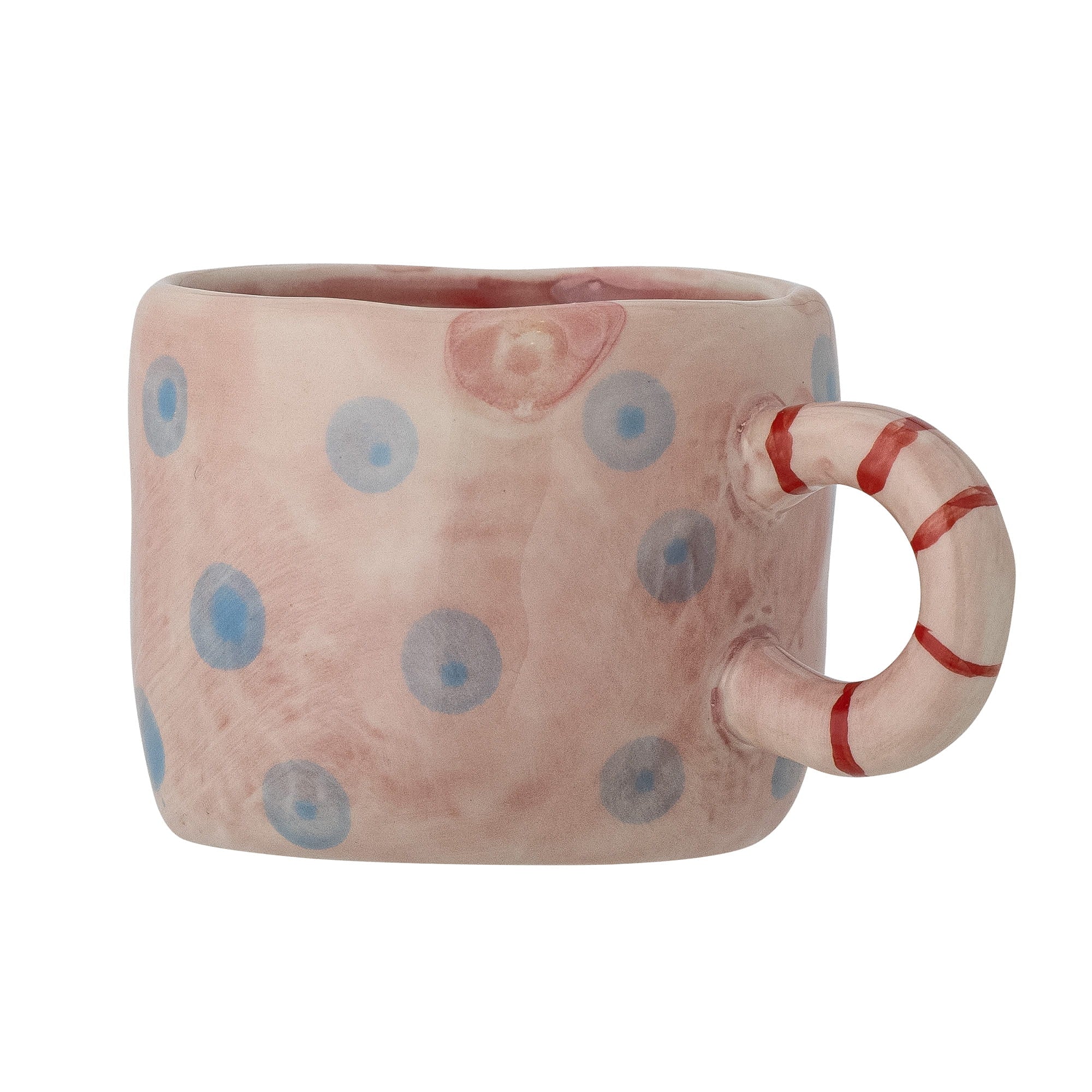 Kubek Bloomingville Nini kropki 100 ml dla dzieci / do espresso różowy Bloomingville