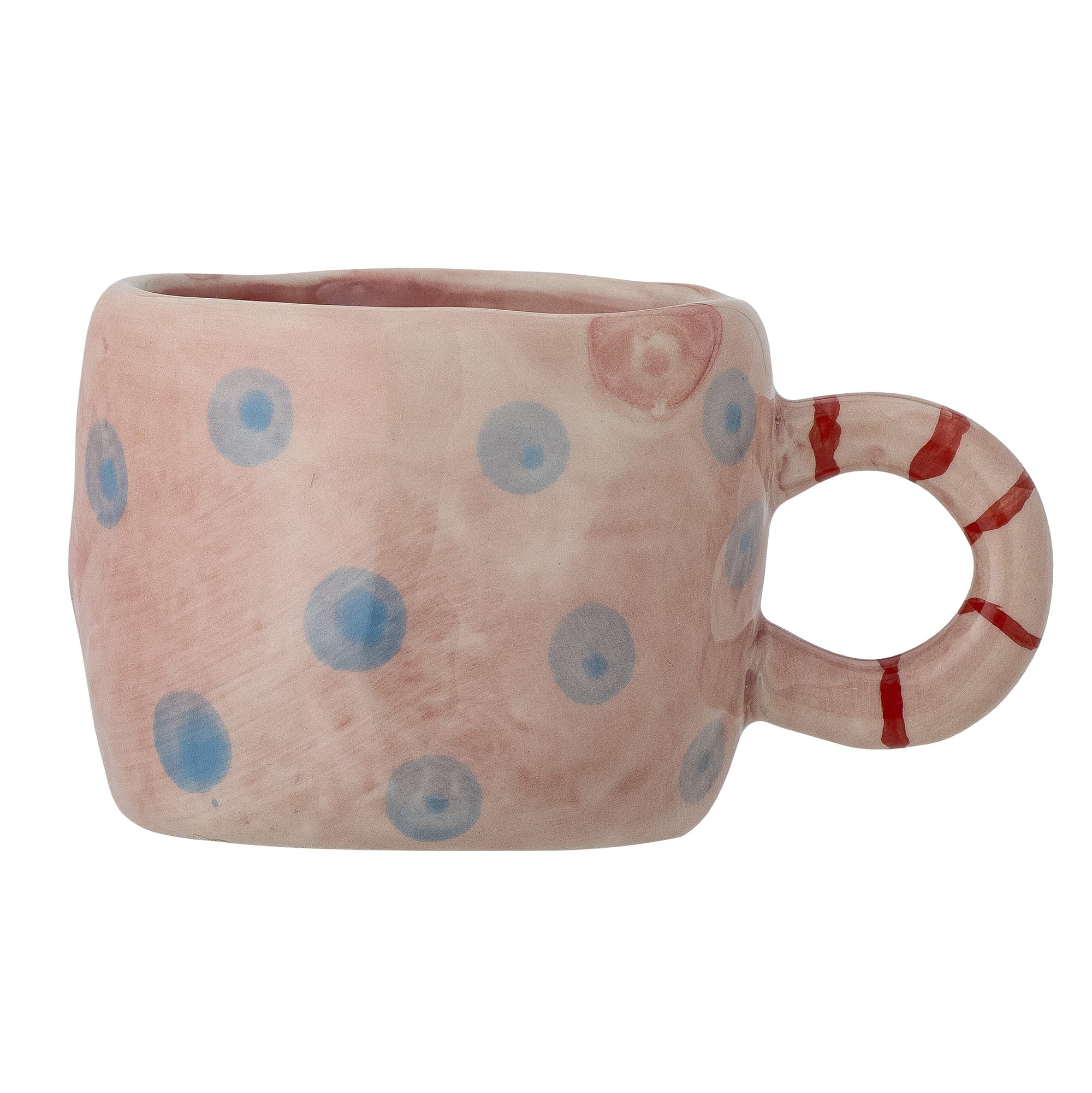 Kubek Bloomingville Nini kropki 100 ml dla dzieci / do espresso różowy Bloomingville