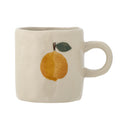 Kubek dziecięcy Agnes 7x6cm pomarańcza kamionka 230 ml bez marki