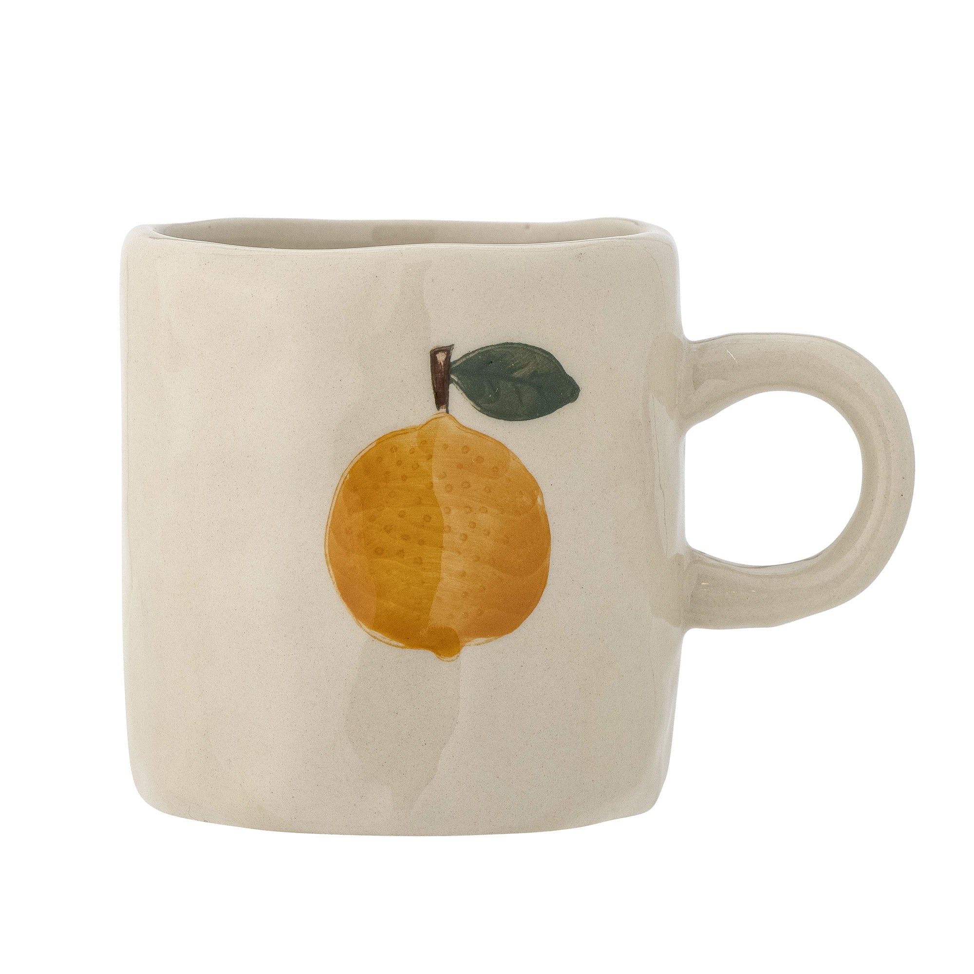 Kubek dziecięcy Agnes 7x6cm pomarańcza kamionka 230 ml bez marki