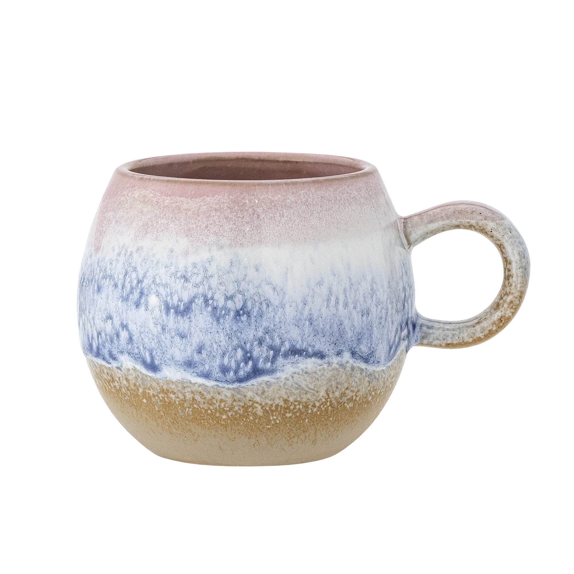 Kubek Paula różowy kamionkowy 275 ml Bloomingville 9xH8 cm Bloomingville