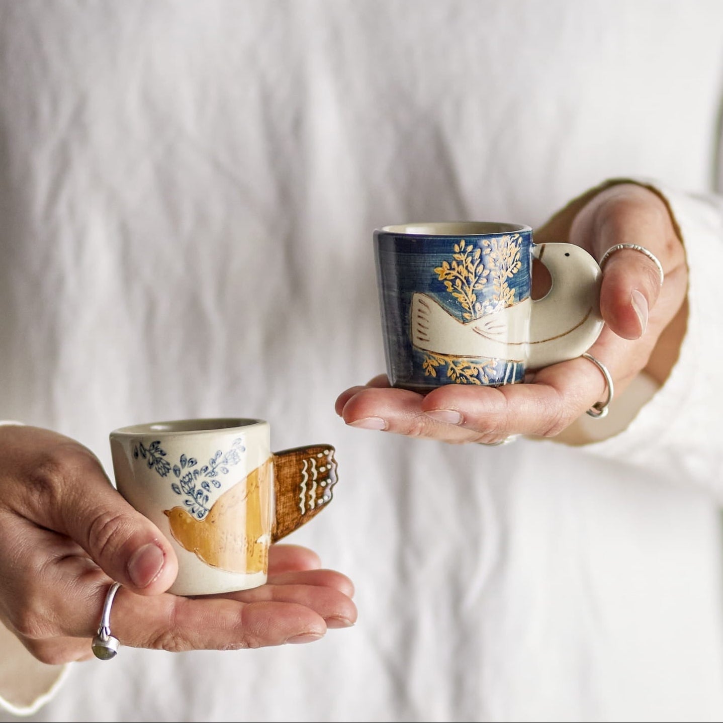 Kubki do espresso Hezha filiżanki 55 ml 2 szt.