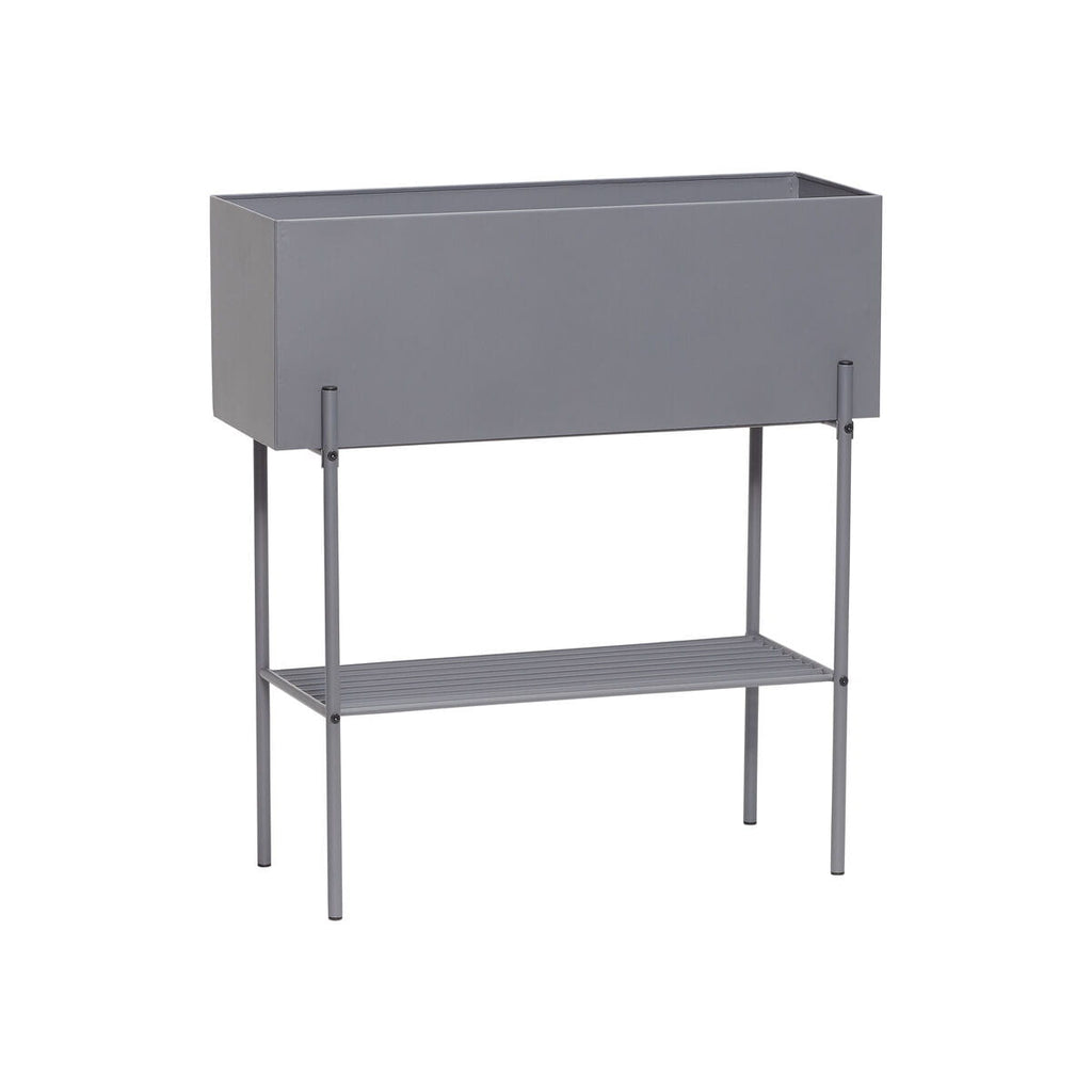 Kwietnik Norm metalowy szary 70x28xh76cm Hübsch