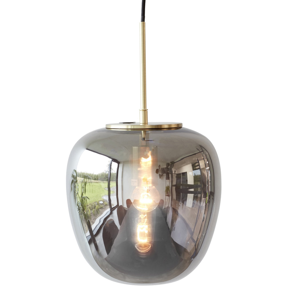 Lampa Egg z lustrzanym efektem mała ø25x36cm Hübsch