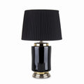 Lampa Henry ceramiczna czarna ø40x66cm THE HOMECEPT