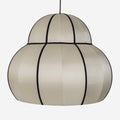 Lampa Indochina Classic Dome kapelusz jedwab ø64x52 cm OI SOI OI