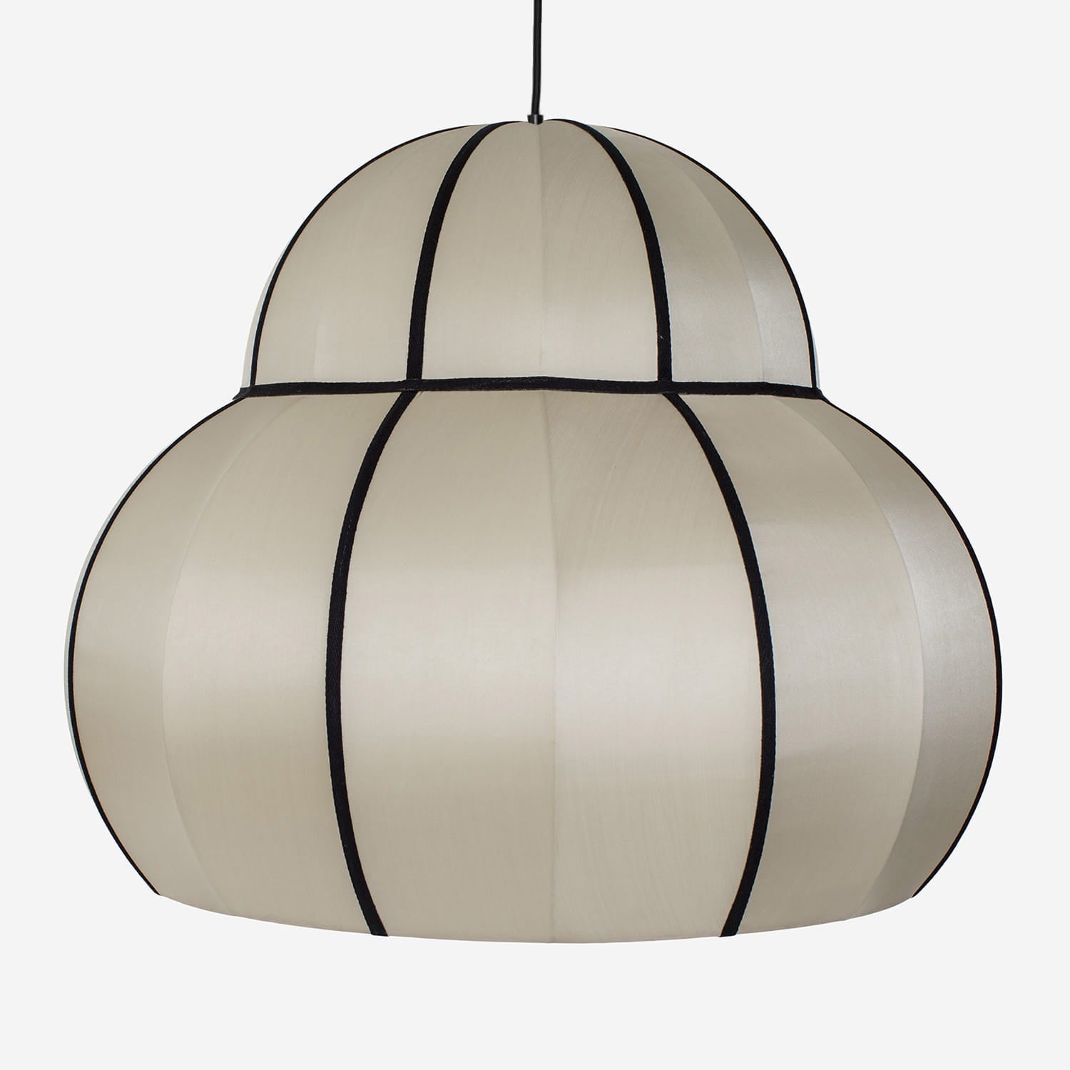 Lampa Indochina Classic Dome kapelusz jedwab ø64x52 cm OI SOI OI
