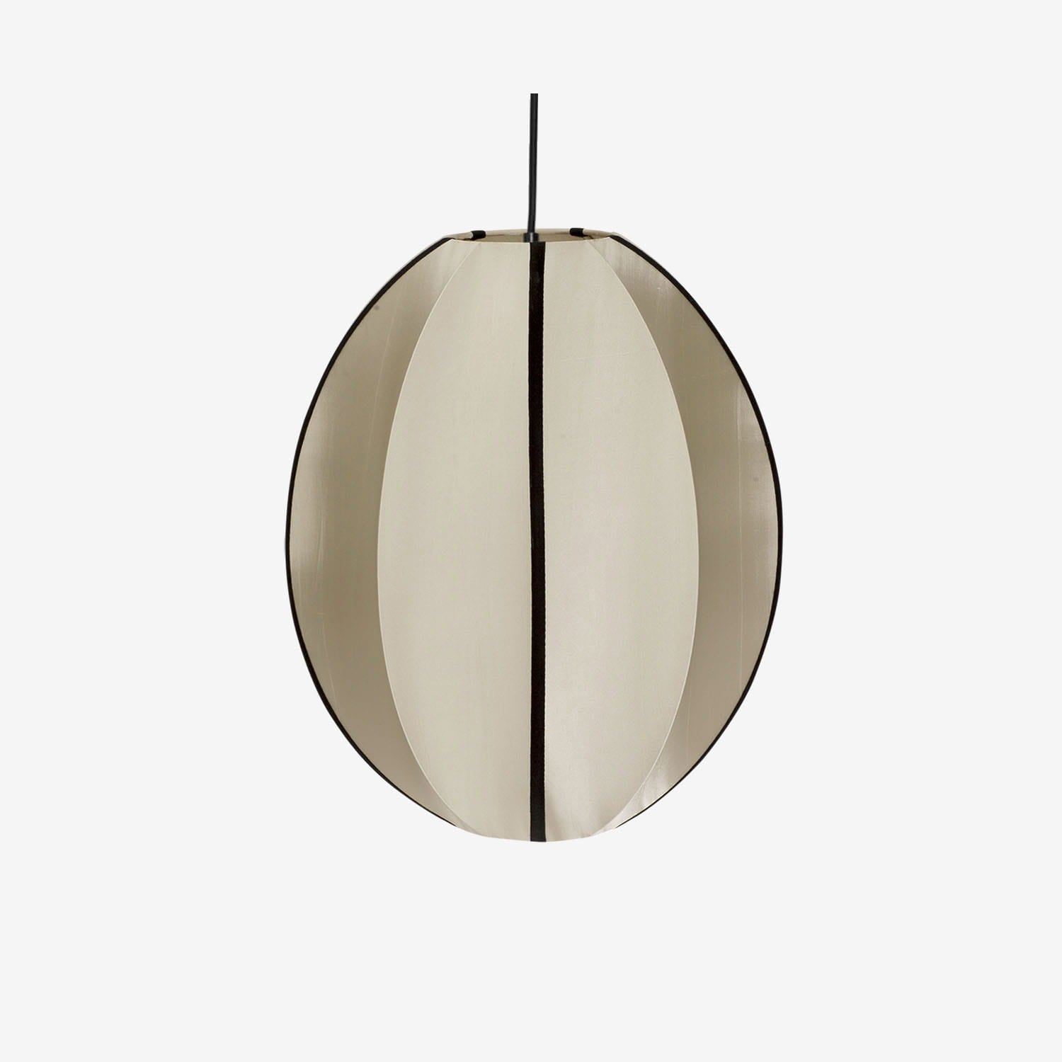 Lampa Indochina Classic Oval S owalna jedwab ø35x40 cm OI SOI OI