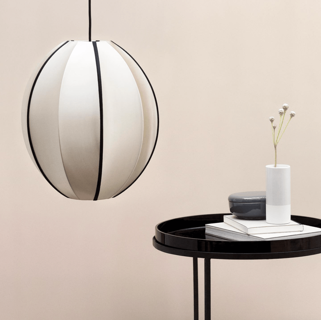 Lampa Indochina Classic Oval S owalna jedwab ø35x40 cm OI SOI OI