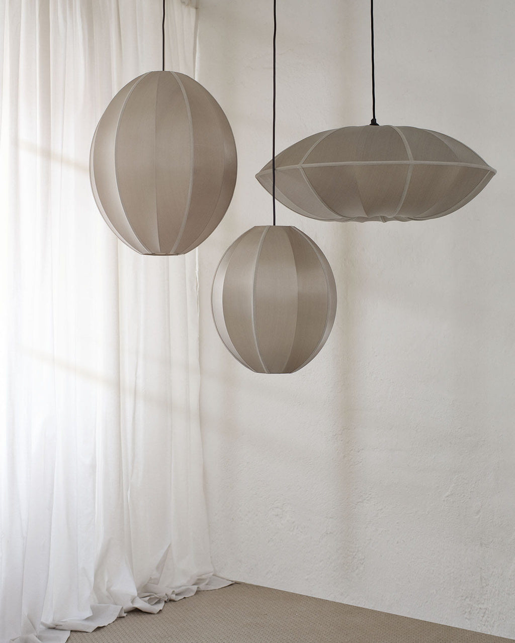 Lampa Indochina Classic Oval S owalna jedwab ø35x40 cm OI SOI OI