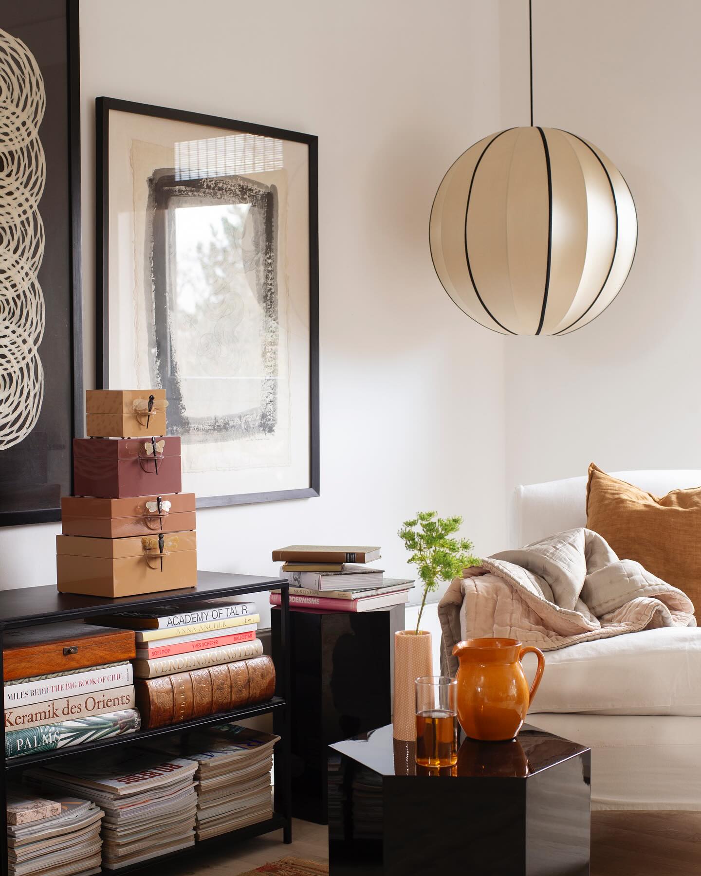 Lampa Indochina Classic Round XL okrągła jedwab ø58 cm OI SOI OI