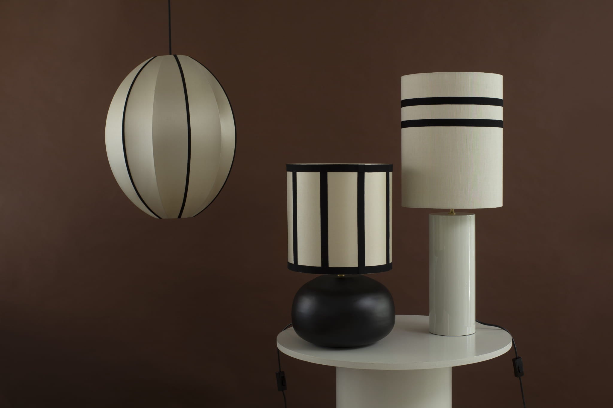 Lampa Indochina Classic Round XS okrągła jedwab ø30 cm OI SOI OI