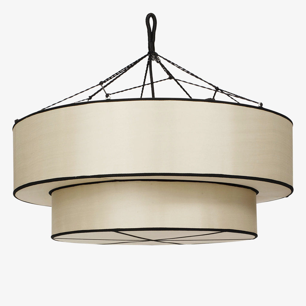 Lampa Indochina Classic Tophat jedwab ø75x54cm OI SOI OI