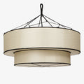 Lampa Indochina Classic Tophat jedwab ø75x54cm OI SOI OI