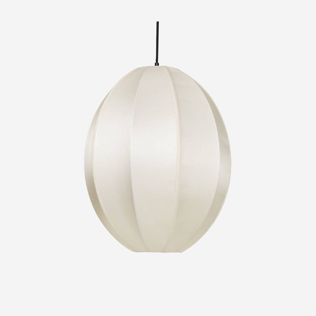 Lampa Indochina Offwhite Oval S owalna jedwab ø35x40 cm OI SOI OI
