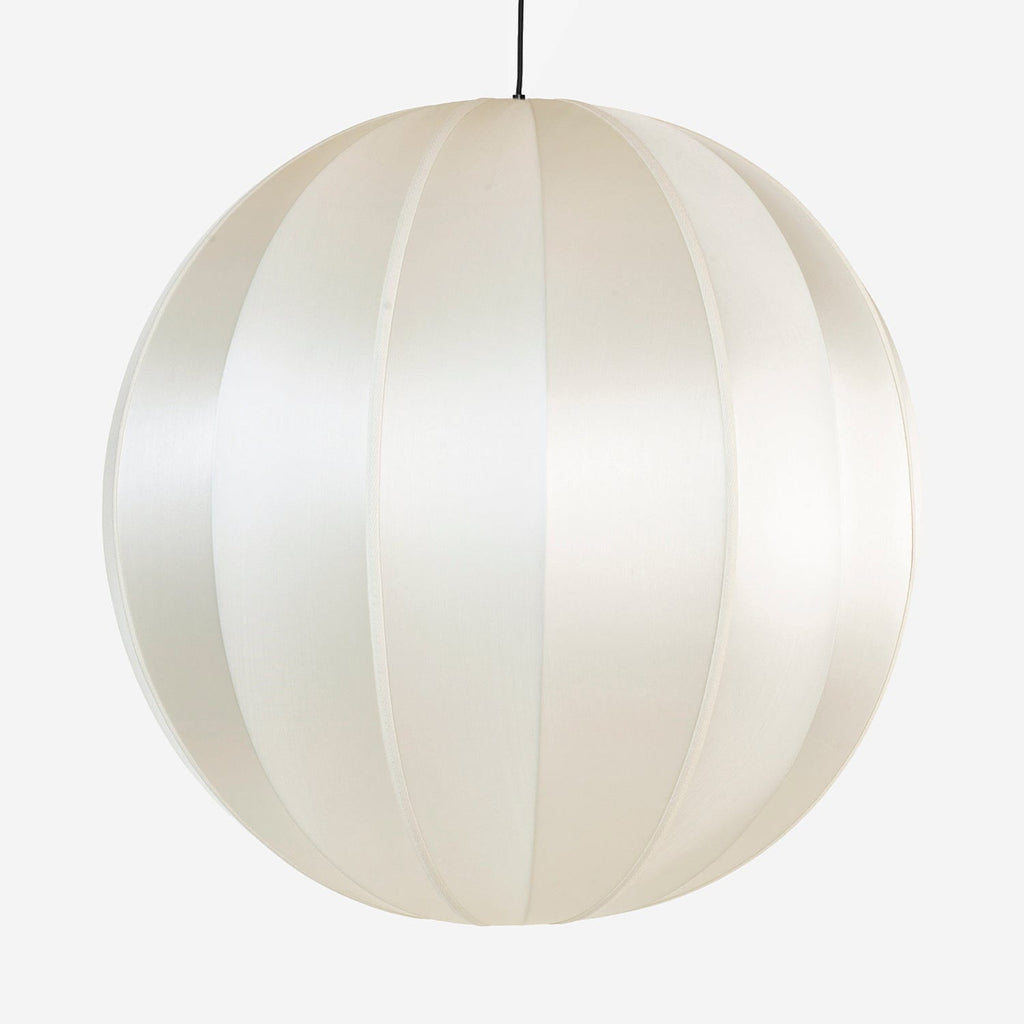 Lampa Indochina Offwhite Round XL okrągła jedwab ø58 cm OI SOI OI