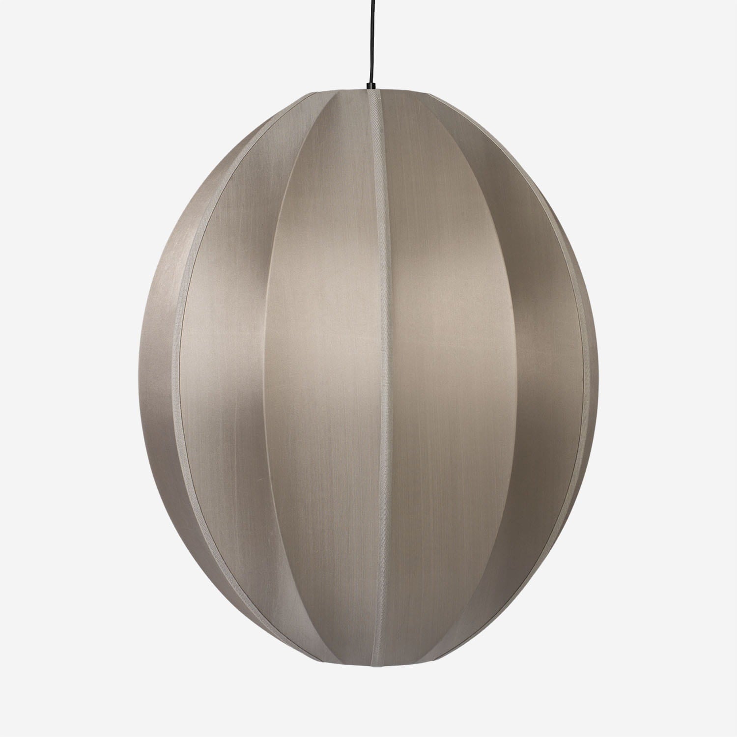 Lampa Indochina Oval L owalna jedwab ø44x54 cm Cashmere OI SOI OI