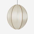 Lampa Indochina Oval L owalna jedwab ø44x54 cm OI SOI OI