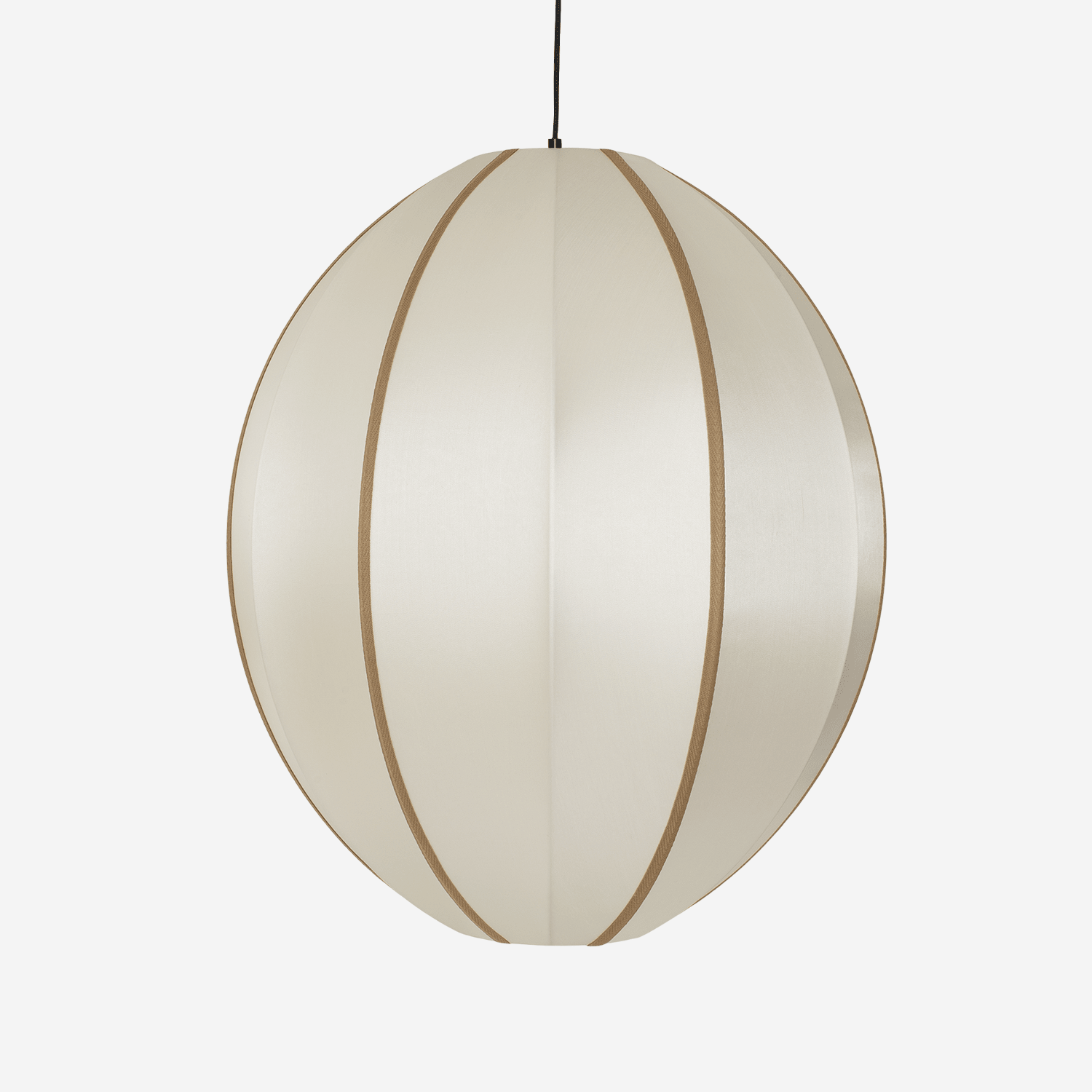 Lampa Indochina Oval L owalna jedwab ø44x54 cm OI SOI OI