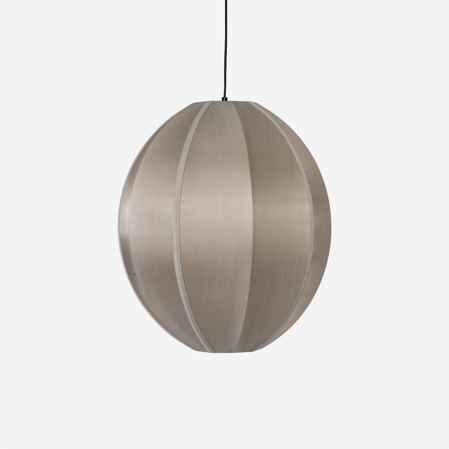 Lampa Indochina Oval S owalna jedwab ø35x40 cm Cashmere OI SOI OI